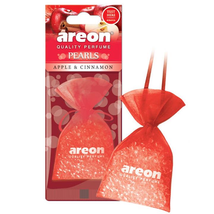 خوشبو کننده خودرو آرئون مدل Pearls Apple and Cinnamon Areon Pearls Apple and Cinnamon Car Air Freshener